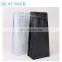 Custom printed matte black 500g 1kg side gussest coffee bags flat bottom pouch with valve