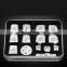 Car Window Lift Unlock the seat adjustment Button Decorative stickers For Mercedes Benz W204 W212 old E C car accessories