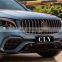 RTS 2016-2019 bodykits For Benz GLC Modified GLC63S AMG front car bumper with Grill