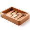 Eco Friendly Wooden Soap Dish/ Natural High Quality Handmade Bamboo Wood Soap Dish Holder