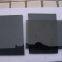 kun hao professional color black transparent toughened glass decoration processing