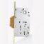 silent magnetic lock body for wooden interior door