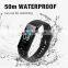 Health Blood Pressure Waterproof Heart Rate Body Temperature Fitness Tracker Smart Wristband Bracelet Blood Pressure Watch