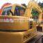 Used KOMATSU PC60 Mini Crawler Excavator in Shanghai, cheap low price Komatsu PC60