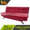 Modern Red Fabric Living Room Sofa Bed Furniture