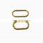 Wholesale Price Heavy Duty 55 mm Oval Shape Brass Carabiner For Handbag Swivel Carabiner Key Chain