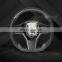 High Quality Genuine Alcantara leather racing steering wheel for Tesla Model 3 Y Matte/Gloss Carbon Fiber Steering Wheel