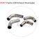 Stainless Steel Exhaust Pipe Manifold Downpipe is Suitable for BMW 5 Series G30 Auto Modification Electronic Valve whatsapp008618023549615
