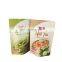 High quality aluminum foil plastic packaging bag  milk tea powder  zip lock bag stand up pouch with zipper