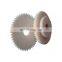 Custom wholesale Beige small diameter plastic nylon straight gear ring flat gear nylon