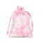 Custom Super Personalize Bag Satin Silk Drawstring Bag