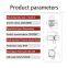 ip65 22mm flat head dot illumination 1NO 1NC 12v waterproof push button on off switch reset