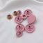 HLD Button Factory Wholesale 24L colorful dyed spring snap button for garment