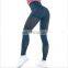 Latest sexy peach hip high waist yoga pants women's fitness pants knitted  seamless hollow breathable yoga clothing