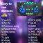 ZQS-12206 super power 80W wireless 12-inch*2  OEM bass sound party speaker with colorful lights