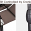 outdoor waterproof and sunshade steel new 3-layer umbrella,with tilt