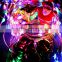 DC12V christmas decorative rgb magic color led copper wire string lights kit with rf 24key remote controller