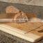 High-grade wooden cutting board for food