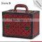 Professional PVC Carry Portable Make up Case profession makeup beauty display case