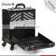 Alibaba rolling makeup train case cosmetic makeup trolley beauty train case with rolling wheels