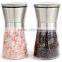 304 Stainless Steel Salt and Pepper Grinder Set for Professional Chef Quality Choice
