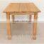 DT-4047 Solid European 6 Seater Oak Long Narrow Dining Table