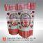 high quality stand up aluminum foil food packaging pouch bag with zipper