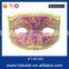 Custume Carnival Accessories HT-HF032 Plastic Half Face Party Eye Mask and Charistma Party Eye Mask