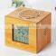 Cube wooden LED Alarm Clock,despertador Temperature Sounds Control LED display,electronic desktop Digital table clocks