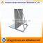 aluminum crowd control barrier with footboard