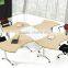 Custom Wood Top Foldable Office Counter Table