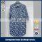 Guangzhou Newest Garment Factory Wholesale Women denim shirt Plain Loose Top