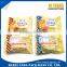 Custom printed plastic stand up bag for almond cookies packaging material