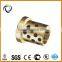 Oilless brass bearing bushing