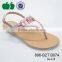 2016 newest popular modern stylish summer flat sandal