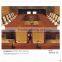 super huge office mdf wood glass top conference table factory sell directly HP42
