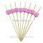 Factory wholesale bamboo cocktail picks with ball decoration                        
                                                Quality Choice