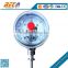 high quality electric contact power station bimetal temperature gauge