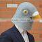 China Manufacturer Halloween Cosplay Party Latex Full Head Pigeon Mask