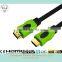Dual color moulded HDMI Cable with Ethernet support 3D and 4K form 0.5-100m,player,TV