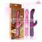 10 function silicone purple g spot rabbit vibrator for women