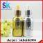 30ml silver gold child proof glass dropper bottle