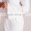 White plus size boho lace swing dresses casual
