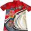 Stylish custom made polo shirt polyester fabric