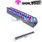 9 15w/18w RGBAW+UV battery power wireless DMX led bar /led wash light for wedding fasion show music concert or club