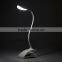 Rechargeable USB Dimmable Touch Sensor LED Table Desk Lamp Light Fleible Clip on LED Bedside Book Reading Lamp for Bed