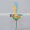 5 inch Bird Plastic Yard Sign Stakes Parrot Garden Sculpture Figurine