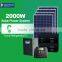 2000w Factory supply high quality home solar system