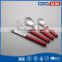 Thick materials plastic handle red stainless steel frozen cutlery sets
