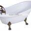 SUNZOOM UPC/cUPC certified one end slipper bathtub, oval narrow rim bath, florida bathtubs